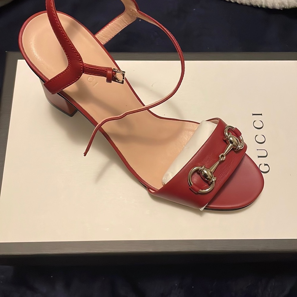 Gucci red heels